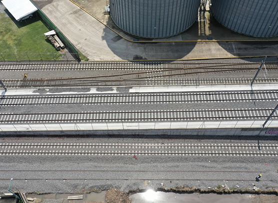 video con drones del Tren Suburbano Lechería–AIFA, Estado de México