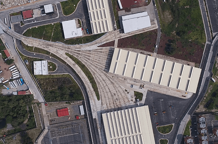 Documentación con drones en proyectos ferroviarios